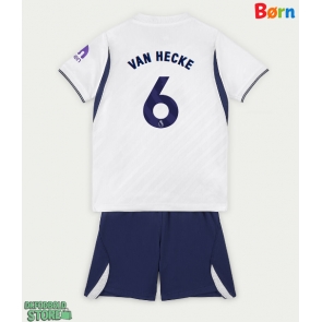 Tottenham Hotspur Jan Paul van Hecke #6 Replika Babytøj Hjemmebanesæt Børn 2026-27 Kortærmet (+ Korte bukser)